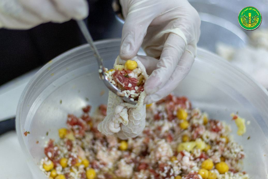 تحضير طبخة"القَشّة" في مطبخ تل الخير.💚✨